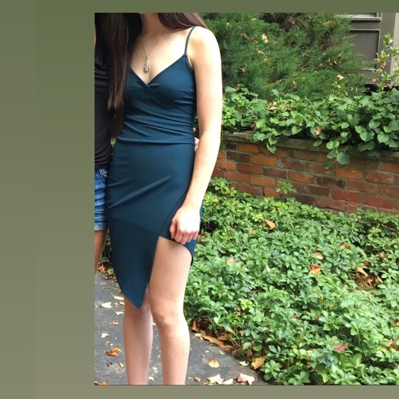 Dark teal dress, size: xs - Picture 3 of 3